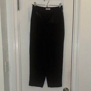 Women’s Pleated Black Pants